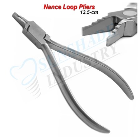 Dentist Wire Step Bending Nance Loop Forming Orthodontic Pliers